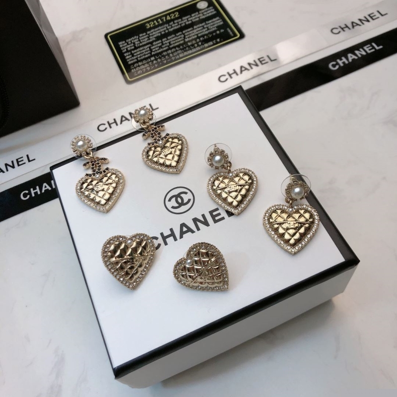 Ch*el earrings